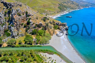 Лагуна Preveli (остров Крит)