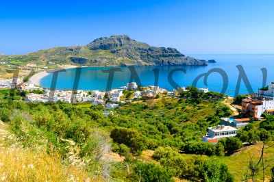 Остров Крит, голубая лагуна, lagoon, city, sea, mountains, residence permit
