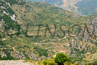 The roads of Crete